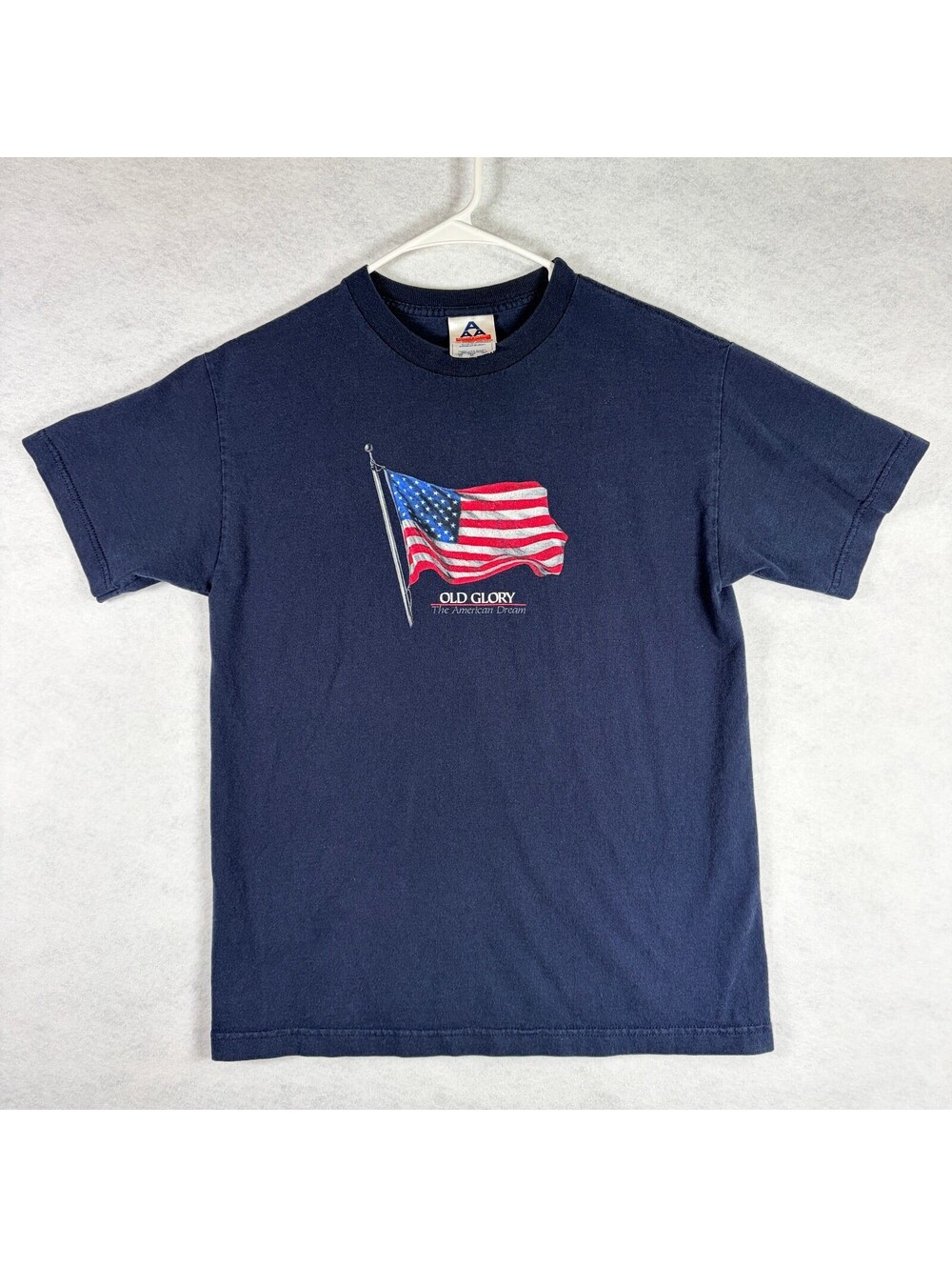 Alstyle Apparel & Activewear Navy 'Old Glory The American Dream' Flag T-Shirt